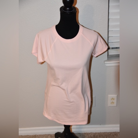 The North Face Baby Pink Size Small Flash Dry Tee - Picture 1 of 3